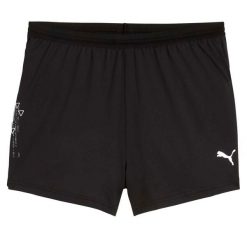 Spodenki Puma M Run Knit 3 Split Dorosłych. Czarne szorty męskie Puma, l, z materiału, do biegania. Za 119.99 zł.
