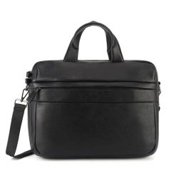 Torba na laptopa Lanetti. Czarne torby na laptopa damskie Lanetti, bez wzorów. Za 219.99 zł.