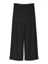 Vero Moda Spodnie w kolorze czarnym rozmiar: XS. Czarne spodnie materiałowe damskie Vero Moda, bez wzorów, z materiału. Za 129.95 zł.