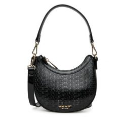 Torebka Nine West. Czarne torebki klasyczne damskie Nine West, bez wzorów, bez dodatków. Za 169.99 zł.