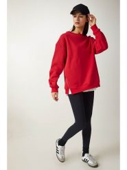 Happiness Istanbul Bluza w kolorze czerwonym rozmiar: 40. Czerwone bluzy bez kaptura damskie Happiness Istanbul, z bawełny. Za 106.13 zł.