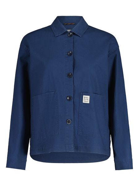 Maloja Koszula dżinsowa w kolorze granatowym rozmiar: S. Niebieskie koszule damskie Maloja, s, bez wzorów, z bawełny, bez kołnierzyka, bez ramiączek. Za 235.50 zł.