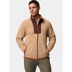 Sweter Męski Columbia Sequoia Grove. Brązowe swetry męskie Columbia, m, bez wzorów, bez kołnierzyka. Za 299.00 zł.