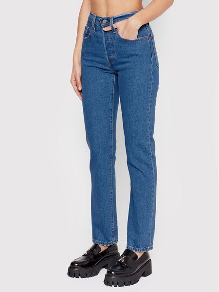 Levi's® Jeansy 501® Crop 36200-0225 Niebieski Cropped Fit. Niebieskie jeansy damskie . Za 460.00 zł.