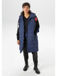 Aniston Kamizelka pikowana w kolorze granatowym rozmiar: 48. Niebieskie kamizelki damskie Aniston. Za 146.28 zł.