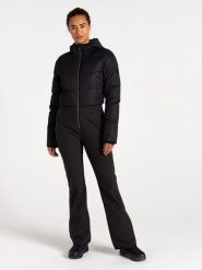 Dare 2b Kombinezon zimowy "Flurry" w kolorze czarnym rozmiar: 44. Czarne kombinezony damskie Dare 2b, na zimę, m, bez wzorów, sportowe, bez kołnierzyka, bez ramiączek. Za 417.70 zł.
