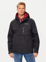 Columbia Kurtka przeciwdeszczowa Pouring Adventure™ III 2117171 Czarny Regular Fit. Czarne kurtki outdoor męskie Columbia, m, bez wzorów, z syntetyku, bez kaptura. Za 319.99 zł.