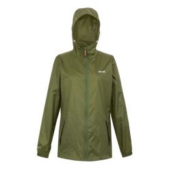 Kurtka Wodoodporna Damska Pack It III. Zielone kurtki damskie Regatta, xl, bez wzorów, bez kaptura. Za 134.99 zł.