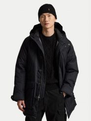 Polo Ralph Lauren Kurtka puchowa 710B27753004 Czarny Regular Fit. Czarne kurtki męskie Polo Ralph Lauren, m, bez wzorów, z bawełny, bez kaptura. Za 3,499.00 zł.