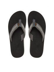 Teva Japonki Mush II 4168 Szary. Szare klapki i japonki męskie Teva, z materiału. Za 159.99 zł.
