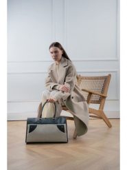 Christian Laurier Skórzana torba podróżna "Jay" w kolorze czarno-białym - 45 x 28 x 17 cm rozmiar: onesize. Białe torebki klasyczne damskie Christian Laurier, bez wzorów, z materiału, bez dodatków. Za 347.99 zł.