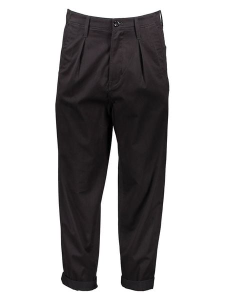 G-Star Spodnie w kolorze czarnym rozmiar: W31/L32. Czarne spodnie materiałowe męskie G-Star, bez wzorów, z bawełny, retro. Za 249.95 zł.