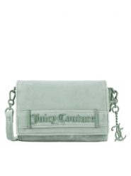 Juicy Couture Torebka BIJXT3094W5S Zielony. Zielone listonoszki damskie Juicy Couture, bez wzorów, z poliesteru, bez dodatków. Za 289.99 zł.