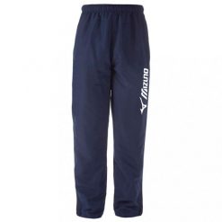 Spodnie treningowe męskie Mizuno Takeshi Track. Niebieskie spodnie sportowe męskie Mizuno, z materiału. Za 99.99 zł.