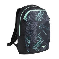 Plecak miejski na laptopa Mizuno Waso 20L Backpack. Czarne plecaki męskie Mizuno, bez wzorów, z materiału. Za 359.00 zł.