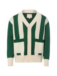 BLKVIS Męski kardigan Mężczyźni Bawełna (100%) zielony, M. Zielone kardigany męskie BLKVIS, m, bez wzorów, z bawełny, bez kołnierzyka. Za 499.95 zł.