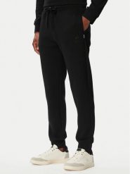 Beverly Hills Polo Club Spodnie dresowe M6340B Czarny Regular Fit. Czarne spodnie dresowe męskie Beverly Hills Polo Club, bez wzorów, z bawełny. Za 220.99 zł.