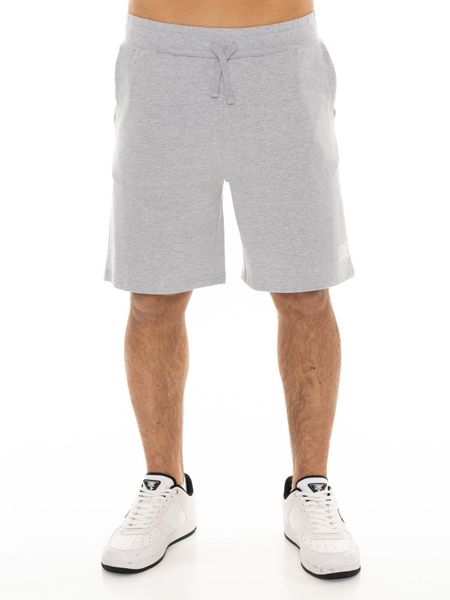 Odzież sportowa z kieszenie na co dzień na siłownię. Szara szorty męskie LEONE 1947 APPAREL, bez wzorów, sportowe. Za 84.16 zł.