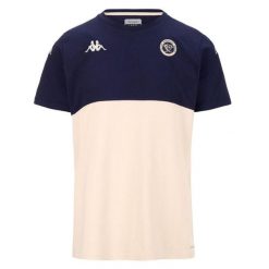 Koszulka Union Bordeaux-Bègles Ayba 8 2024/25. Brązowe bluzki damskie Kappa, bez wzorów, bez kołnierzyka. Za 223.00 zł.