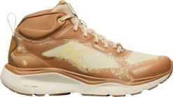Keen Leiki Mid WP damskie buty trekkingowe safari/chipmunk. Brązowe obuwie trekkingowe damskie Keen. Za 505.99 zł.