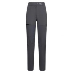 Damskie spodnie techniczne La Sportiva Machina. Niebieskie spodnie materiałowe damskie La Sportiva, bez wzorów, z elastanu. Za 649.00 zł.