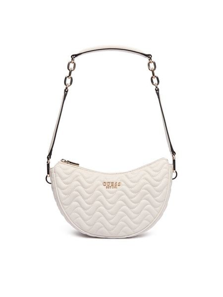 Guess Torebka HWQG96 53180 Biały. Białe torebki klasyczne damskie Guess, z aplikacjami, ze skóry, bez dodatków. Za 439.99 zł.
