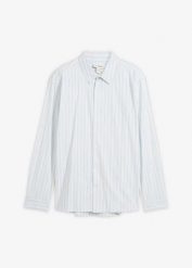 Koszula biznesowa nie wymagająca prasowania, modern fit. Niebieskie koszule męskie bonprix, m, bez wzorów, bez kołnierzyka, bez ramiączek. Za 122.99 zł.