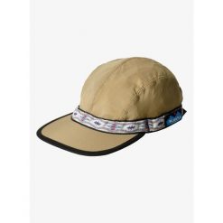 Czapka z daszkiem Kavu Synthetic Strapcap. Brązowe czapki męskie KAVU, bez wzorów. Za 167.99 zł.