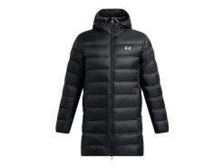 Kurtka puchowa Under Armour Legend. Białe kurtki męskie Under Armour, na zimę, m, bez wzorów, z dzianiny, z kapturem. Za 747.50 zł.