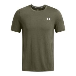 T-shirt Under Armour Vanish Seamless. Białe t-shirty męskie Under Armour, bez wzorów, z materiału, bez kołnierzyka. Za 211.15 zł.