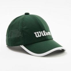 Czapka sportowa z daszkiem WILSON rozmiar 58. Brązowe czapki z daszkiem damskie Wilson, bez wzorów. W wyprzedaży za 79.99 zł.