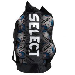 Torba worek na piłki nożne 10-12 piłek SELECT. Czarne torebki klasyczne damskie Select, bez wzorów, bez dodatków. Za 187.00 zł.