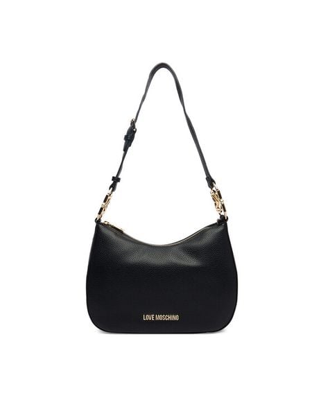 LOVE MOSCHINO Torebka JC4012PP1OLB0000 Czarny. Czarne torebki klasyczne damskie Love Moschino, bez wzorów, ze skóry, bez dodatków. Za 939.99 zł.