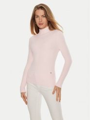 Guess Golf Marion W2RR17 Z2YA0 Różowy Regular Fit. Czerwone golfy damskie Guess, m, z aplikacjami, z syntetyku, bez ramiączek. Za 309.99 zł.