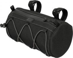 Topeak Tubular BarBag Slim torba na kierownicę z zamkiem błyskawicznym. Czarne torebki klasyczne damskie Topeak, bez wzorów, bez dodatków. Za 265.95 zł.