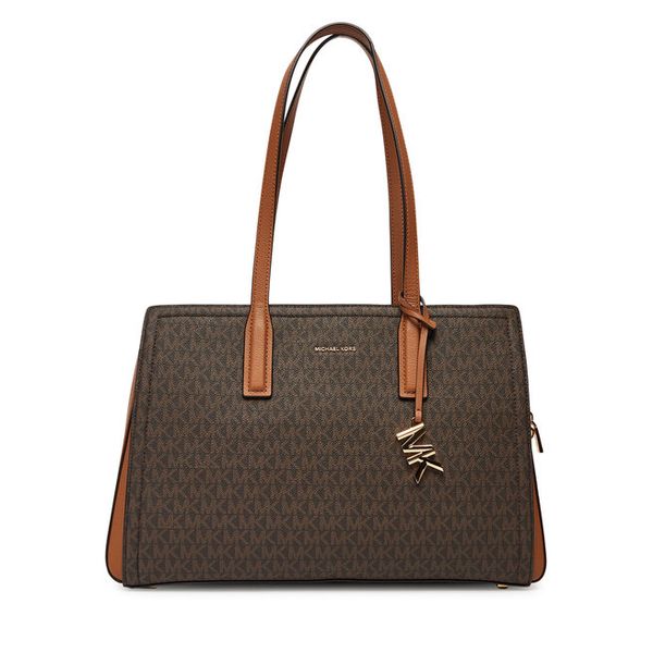 Torebka MICHAEL Michael Kors. Brązowe torebki klasyczne damskie MICHAEL Michael Kors, bez wzorów, bez dodatków. Za 719.99 zł.