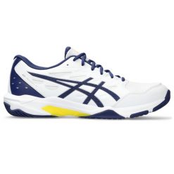 Buty do badmintona i innych sportów halowych męskie ASICS Gel Rocket 11. Buty sportowe na co dzień męskie Asics, z meshu, bez zapięcia, na fitness i siłownię. W wyprzedaży za 229.99 zł.