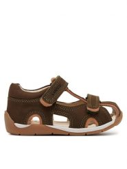 Lasocki Kids Sandały CEO-CI12-MARCUS-02(II)CH Khaki. Brązowe sandały chłopięce Lasocki Kids, z nubiku, bez zapięcia. Za 129.99 zł.