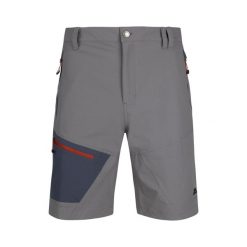 Trespass Daars - Męskie spodenki Adventure Storm Grey. Niebieskie szorty męskie Trespass, bez wzorów, sportowe. Za 222.15 zł.