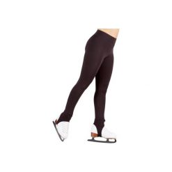 Spodnie Treningowe Do Jazdy Figurowej Na Łyżwach. Czarne spodnie materiałowe damskie OXELO, bez wzorów, z elastanu. Za 59.99 zł.