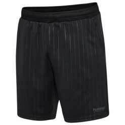 Szorty Hummel Stripe. Czarne szorty męskie HUMMEL, bez wzorów, sportowe. Za 213.00 zł.