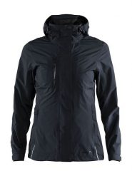 Craft Kurtka przeciwdeszczowa "Urban" w kolorze czarnym rozmiar: L. Czarne kurtki outdoor męskie Craft, l, bez kaptura. Za 264.95 zł.