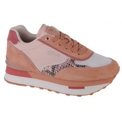Buty Big Star Shoes W LL274366 różowe. Czerwone buty sportowe na co dzień damskie bez wzorów, z gumy. Za 318.86 zł.