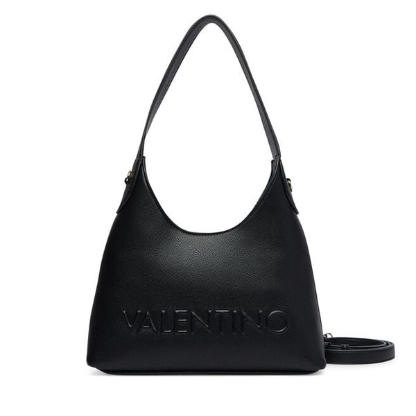 Torebka Valentino. Czarne torebki klasyczne damskie Valentino, bez wzorów, bez dodatków. Za 659.99 zł.
