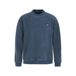 Polarowa bluza Protest Nollie. Niebieskie bluzy bez kaptura męskie Protest, m, z polaru. Za 274.50 zł.