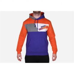 Bluza sportowa męska Mitchell & Ness Phoenix Suns. Brązowe bluzy sportowe męskie Mitchell & Ness, bez wzorów, sportowe, bez kołnierzyka, bez ramiączek. Za 525.00 zł.