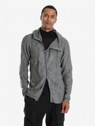 La Haine Inside Us Sweter Full Zip | LM244 | Mężczyzna | Szary. Szare swetry męskie La Haine Inside Us, l, bez wzorów, z bawełny, bez kołnierzyka. W wyprzedaży za 599.00 zł.