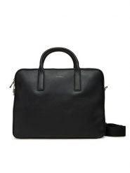 Calvin Klein Torba na laptopa Raised Commuter LV04D3157G Czarny. Czarne torby na laptopa damskie CALVIN KLEIN, bez wzorów, ze skóry. Za 459.99 zł.