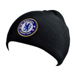 Czapka zimowa Chelsea Londyn - licencjonowana. Czarne czapki męskie CHELSEA. Za 97.99 zł.