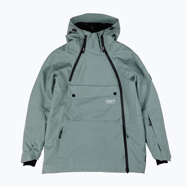 Kurtka snowboardowa damska Colourwear Cake Anorak 2.0. Zielone kurtki damskie Colourwear, l, bez wzorów, z elastanu, bez kaptura, snowboardowy. Za 959.99 zł.